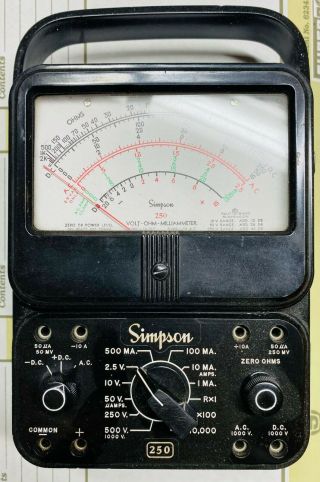 Simpson Electric Model 260 Multimeter