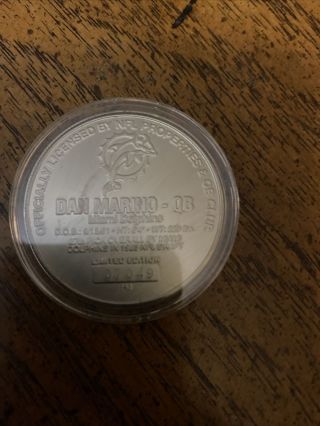 Highland Dan Marino.  999 Silver Coin 1 troy oz 3