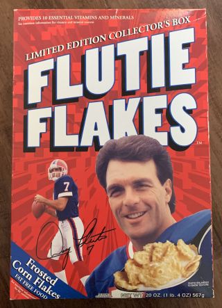 Flutie Flakes,  1999.  Limited Edition Collector’s Box