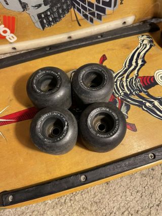 Vintage Powell Peralta Street Cubic Skateboard Wheels Mid 80 