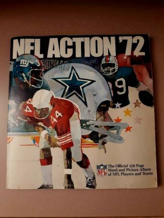 Nfl Football 1972 Sunoco Deluxe Stamp Album Complete - 624 Stamps