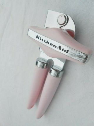 Vintage Kitchenaid Pink Can Opener Hand Operated WB1 2