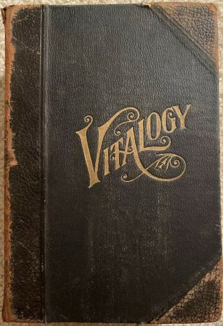 Antique Vitalogy Book - Encyclopedia Of Health And Home - 1918 Print Date