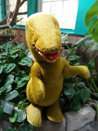 The Rushton Co.  Atlanta,  GA Rare Large Stuffed Tyrannosaurus Rex Dinosaur 3