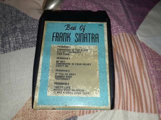 Vintage 8 Track The Best Of Frank Sinatra