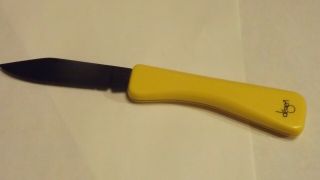 Vintage Degen Pocket Knife - Solingen Germany (yellow)