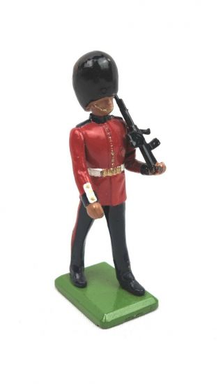 Vintage W.  Britains Royal Guard Lead Toy Soldier With Rifle