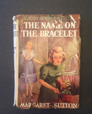 Vintage Judy Bolton Mystery 13 The Name On The Bracelet Margaret Sutton Hcdj