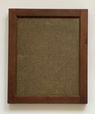 Antique Wooden Contact Printing Frame 9 3/4 " X 11 3/4 " For 8 " X 10 " Photo