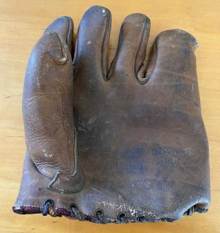 Vintage Wilson Victoria Baseball Glove/ Made In Mexico 145/ Early 1940s