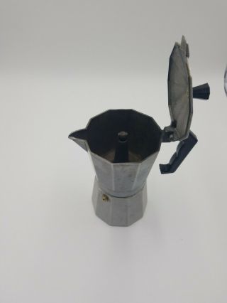 Vintage Espresso style Coffee Maker Aluminum Stovetop Percolator Pot 2