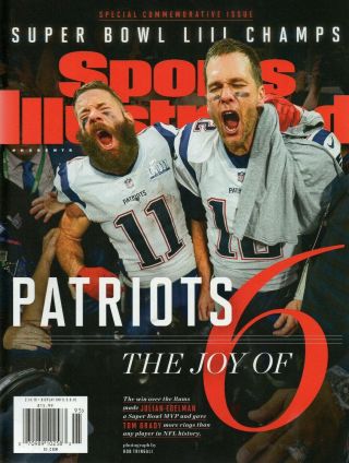 Sports Illustrated 2019 England Patriots Bowl Liii Commemorative Issue