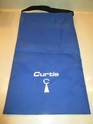 Vintage Advertising - Curtis Industries - Golf Ball Shag Bag,  2 Sided