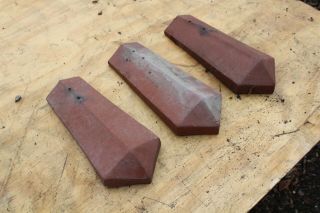 Ludowici Celadon Reclaimed Antique Hip Roll Starter 168 Roofing Tile Clay Red 2