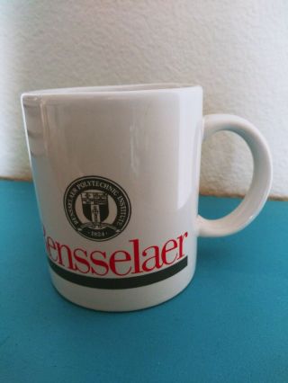 Vintage Rensselaer Polytechnic Institute Rpi Coffee/tea Ceramic Mug Cup