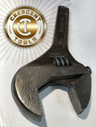 Vintage Crescent 12 " At112 Adjustable Wrench