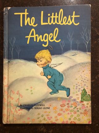 Vintage Book The Littlest Angel 1962 Hardcover Charles Tazewell Sergio Leone B8