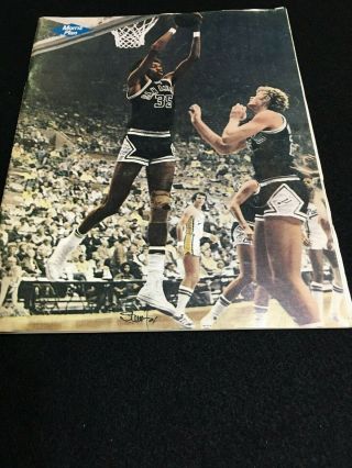 1973 Aba Program San Antonios Spurs Vs Indiana Pacers
