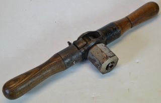 Antique Miller Falls No.  4 Type Ratchet Auger Handle Swivel Timber Framing Drill