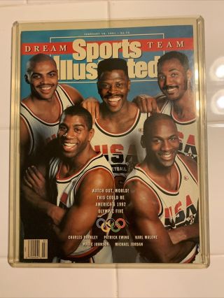 1991 Sports Illusrated Dream Team No Label.  Looks Like Fresh Off The Press