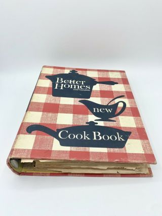 Vintage Better Homes & Gardens Cookbook Revised Edition 8th Printing