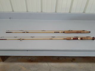 2 Ted Williams Vintage Sears Spinning Rods Model 525 7 