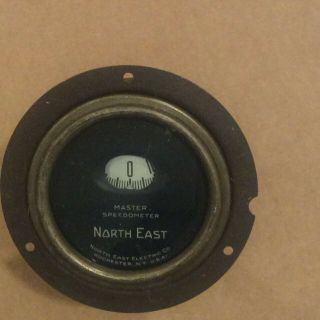 Vintage North East Electric Co.  Master Speedometer