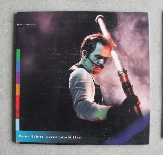 Vintage 1994 Peter Gabriel Secret World Live Concert Laserdisc