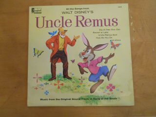 Vintage 1963all The Songs From Walt Disney 
