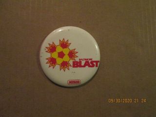 Misl Baltimore Blast Vintage Defunct 31/2 Inch Team Logo Pinback Button