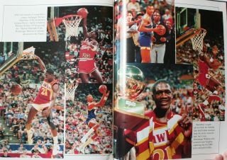 1986 NBA All Star Game Program Ewing Erving Bird Magic Drexler Dallas Reunion 3