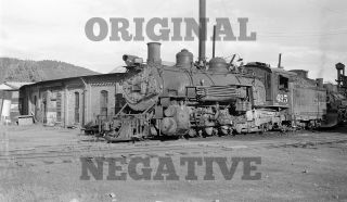 Orig 1955 Negative - Denver & Rio Grande Western D&rgw 495 Durango Co Colorado