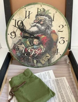 The Perfetts Antique Christmas Clock - Moment In Time From The Howard Miller Co.