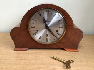 Antique Junghans Westminster & Whittington Chiming Wooden Clock Order