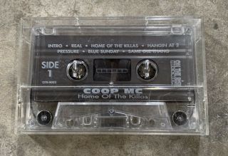 Vintage Coop Mc Home Of The Killas Rap Hip - Hop Cassette Oop