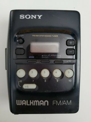 Vintage Sony Wm - Fx20 Walkman Radio/cassette Cro2/metal Parts/repair
