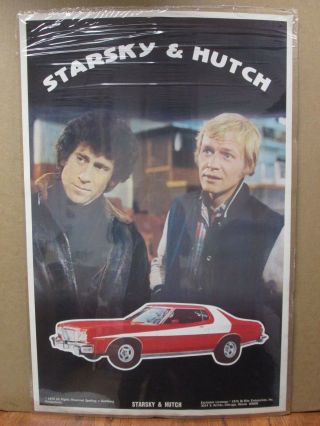 Vintage Poster Starky & Hutch The Movie 1976 Inv G470