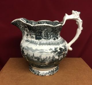 Antique Thomas Mayer Persian Palace Dry Sink Pitcher - England