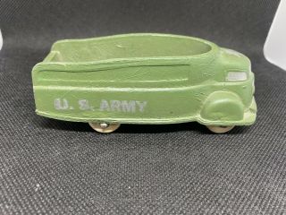The Sun Rubber Co.  U.  S.  Army Vintage Truck 63 Pat.  No.  2035087