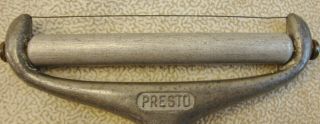 Vintage Aluminum Presto Cheese Slicer With Roller 3
