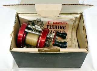 Vintage Garcia Mitchel Fishing Reel Ambassadeur 5500 With Instructions In Origin