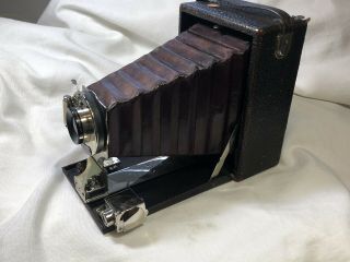 Rare 1903 Vintage Antique Eastman Kodak Premo No.  1 Box Red Bellows Film Camera