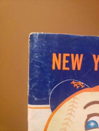 1963 York Mets National League Baseball Revised Official Year Book 50c 2