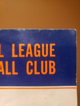 1963 York Mets National League Baseball Revised Official Year Book 50c 3