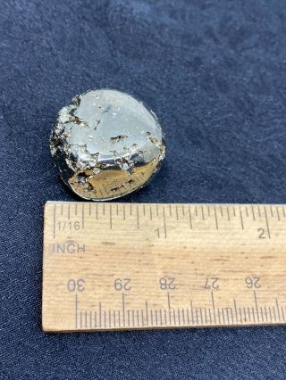Polished Pyrite Specimen - 37.  5 Grams - Vintage Estate Find 3