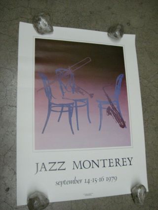 Monterey Jazz Festival 1979 Vintage Poster Music C1513