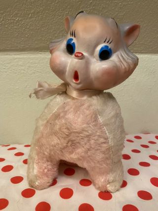 Vintage Rubber Face Cat Toy Rushton My Toy Gund Cute