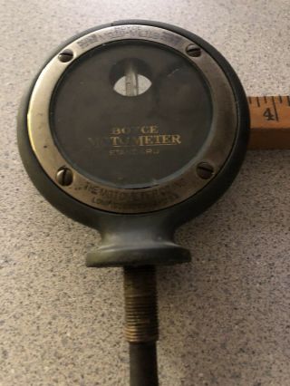 Antique Boyce Moto - Meter Temperature Radiator Cap Hood Ornament