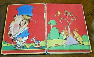Vtg Children ' s Book Tony Sarg ' s Book For Children Color Illus.  1924 Greenburg NY 2
