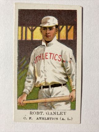 1909 E91 American Caramel Robert Ganley ⚾️ Vintage Philadelphia Athletics (a’s)
